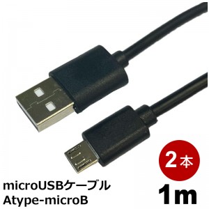 MOB-MICROUSB10-BK-2P
